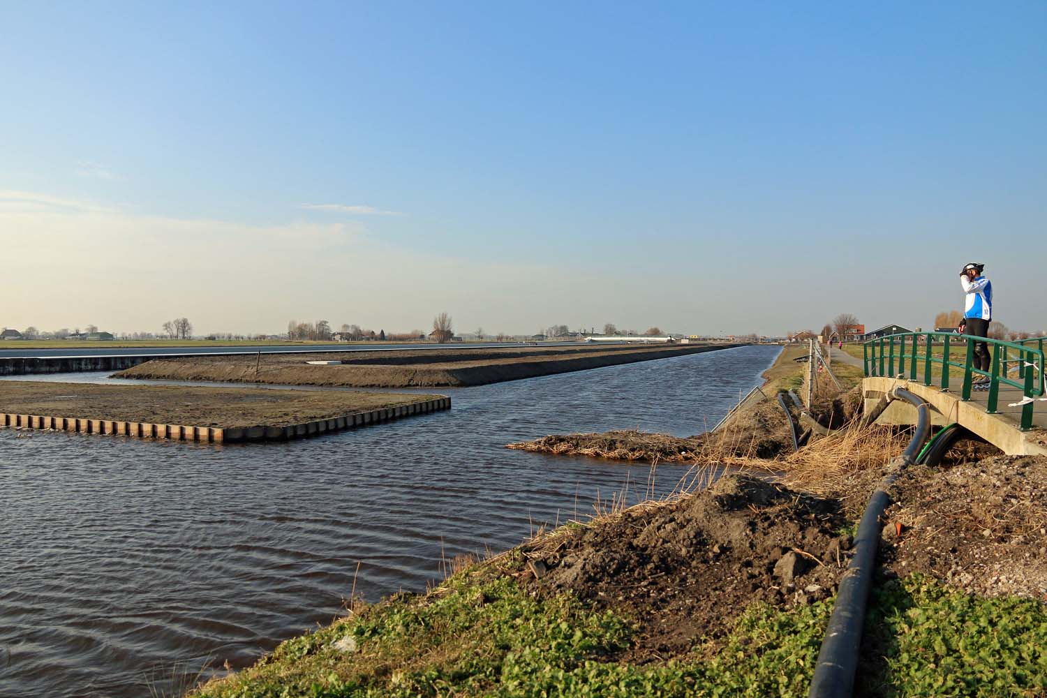 Situatie snelweg A4 Delft-Schiedam - februari 2015