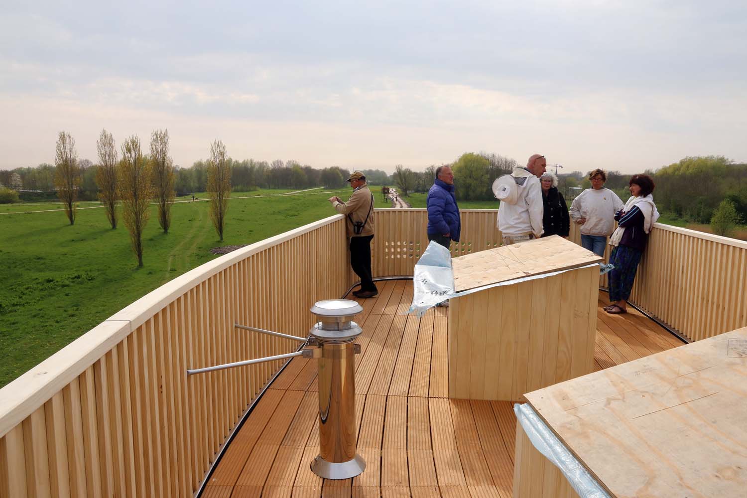 Melarium Ackerdijkse Bos geopend en bewoond - 24 april 2015